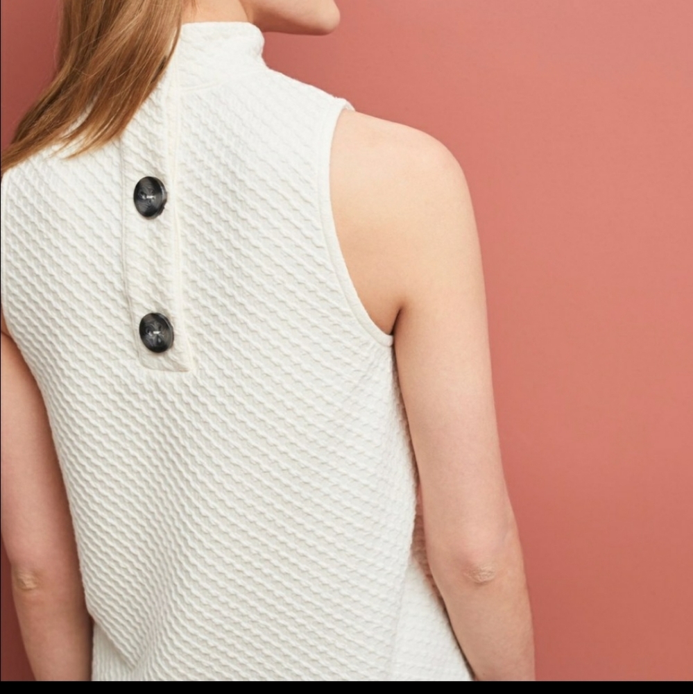 Anthropologie Eri + Ali Overture Mock Neck Top